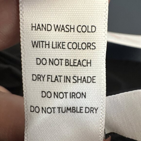 Andie Nantucket Women L Tall Black 1 Piece Swimsuit A0171 NWT One Shoulder 9538 - Picture 13 of 16